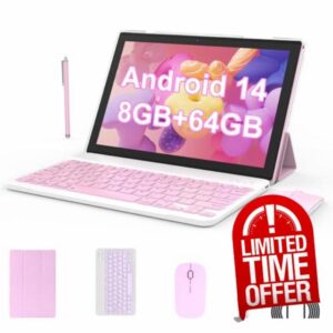 BYANDBY Android 14 Tables 10 inch