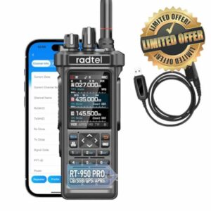 Radtel RT-950 PRO Ham Radio GPS/APRS