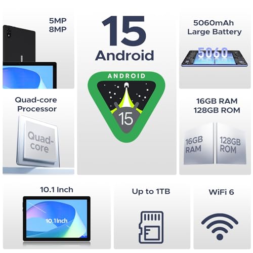 Bluetooth 5.0 WIFI 6 Tablets
