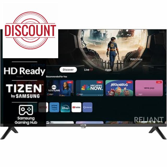 HYE 32 inch Smart TV with HD Ready display
