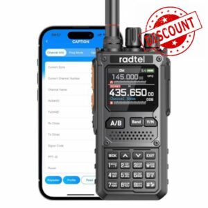 Radtel RT-920 Walkie Talkie 8W Long Range Programmable Bluetooth Two-Way Handheld Radio