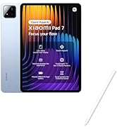 Xiaomi Pad 7, 11.2 Inch Tablet, 8+128GB, Gray, 8850mAh battery, 45W turbo charging, HyperAI,2 yea...