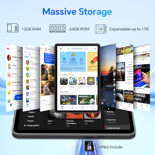 4GB RAM 64GB ROM 1TB Expandable