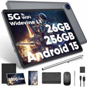 Android 15 Tablet with Keyboard