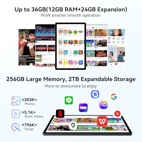 36GB + 256GB (Up to 2TB)