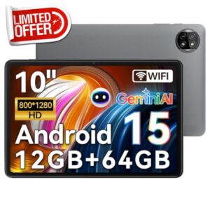 Blackview Tablet 10 inch Android 15