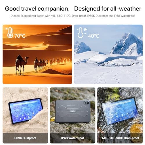Active T1 Waterproof Tablet Android/ 16MP*2/8Core/Sim*2/BT/GPS/OTG