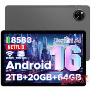 DOOGEE TAB A9+ Newest 2025 Android 16 Tablet