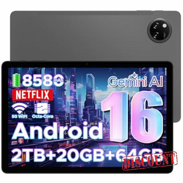 DOOGEE TAB A9+ Newest 2025 Android 16 Tablet