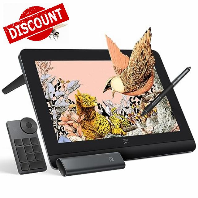 XPPen Artist Pro 16 (Gen 2) Drawing Tablet with 2.5K QHD Full-laminated Screen