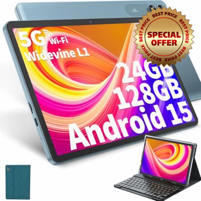 HISORL Android Tablet with Keyboard