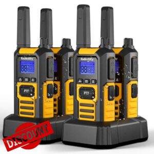 Radioddity HD-1 IP67 Walkie Talkies for Adults