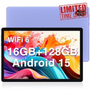 DOOGEE U10 2025 Newest Android 15 10" Tablet 16GB RAM+128GB ROM 1TB TF