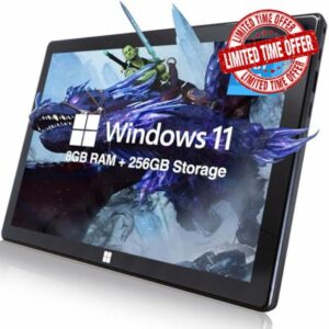 Fusion5 10.1" Windows 11 Full HD Tablet PC - FWIN232 PRO N5 Ultra Slim Windows Tablet Computer - 8GB RAM
