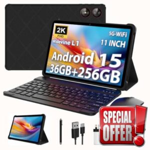 LINROM 2025 Tablet 11 Inch Android 15