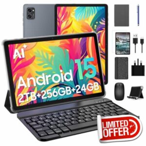 Android Tablets 10 Inch Tablet - Gemini AI Android 15 Tablets