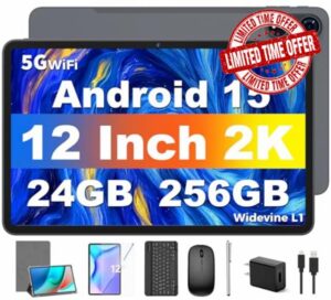 Android 15 Tablets 12 inch