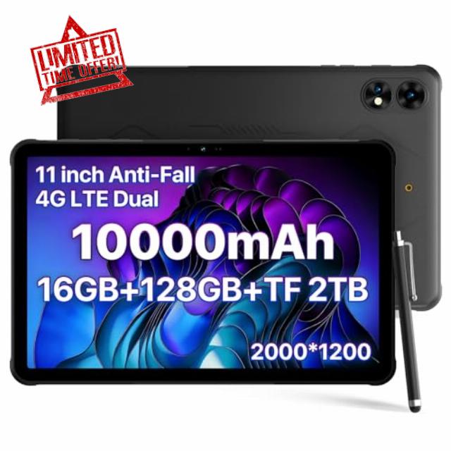 UMIDIGI 2025 Rugged Tablets 11 inch Lighter than other