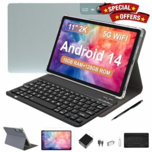 FESABOLE 2025 Android 14 Tablet 11 Inch