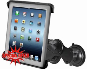 Ram Mount ram-b-189-tab3u Car Passive Holder Black Holder – Holders (Tablet/UMPC