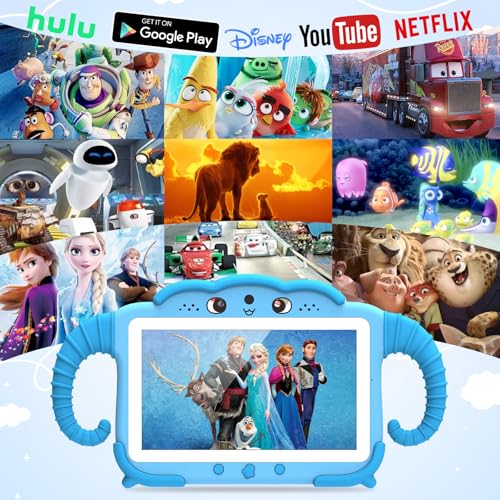 Children’s Tablet for Kids with Quad Core 32G ROM 128GB Extendable Parental Control