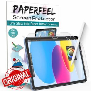 PAPERFEEL [2 Pack] Screen Protector for iPad 10th Generation (2022 Model
