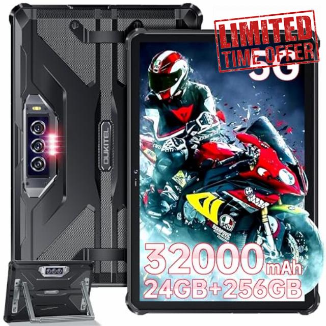 OUKITEL RT7 Rugged Tablet 5G