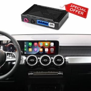 Wireless CarPlay&Android Auto Module Compatible With Mercedes W177 W247 H247 X247 X253 V167 X167 C257 W213 EQA EQB EQC NTG6.0 Command Retrofit Kit