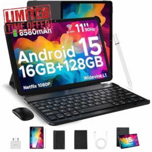 DOOGEE U11 Android 15 Tablets 11 Inch - 2025 Newest Tablet 16GB+128GB/2TB Octa Core