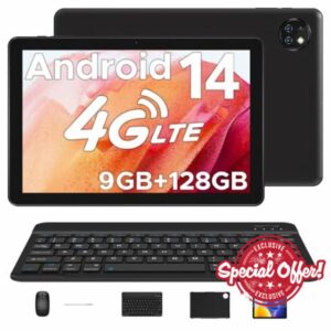 DOOGEE T10W 10 Inch Tablet with SIM Card Slot - 8000mAh Battery