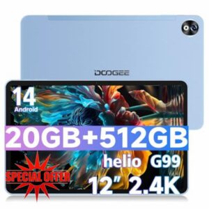 DOOGEE T40 Pro Tablets 12 Inch Android 14