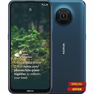 Nokia X20 6.67 Inch Android UK SIM Free Smartphone with 5G Connectivity - 6 GB RAM and 128 GB Storage (Dual SIM) - Nordic Blue (Renewed)