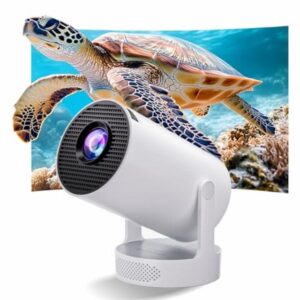 Smart Mini Projector – 1080P Full HD with 4K Support