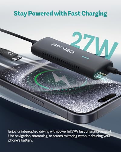 Compatible with OEM Wired CarPlay