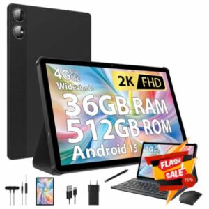 LINROM Android 15 11 Inch Tablet