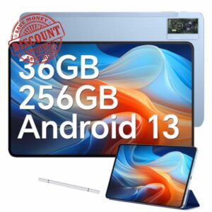 OUKITEL OT5 Tablet 256GB 11000mAh Battery 12 Inch 2K IPS Screen Helio G99 Processor 16+5MP Cameras Android 13 Dual SIM/5G WiFi OTG GPS