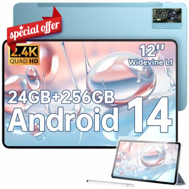 OUKITEL OT5S 12 Inch Tablet Android 14