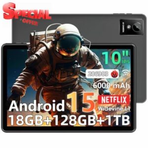 Raemond Tablet 10 inch Android 15 Tablets