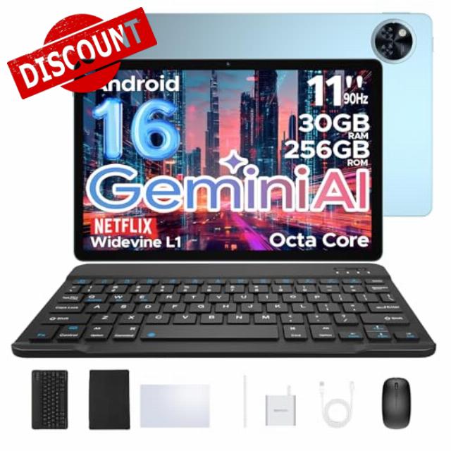 DOOGEE U11 Pro Newest Android 16 AI Tablet