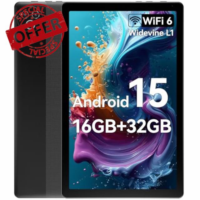MUISOO Tablet 10 Inch Android 15