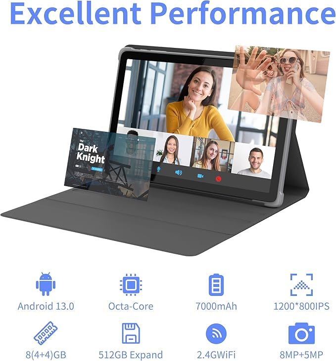 10.1 inch Tablet with Case