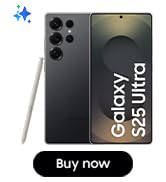 Samsung Galaxy S25 Ultra AI Smartphone, Galaxy AI, 12GB Memory, 256GB Storage, 200MP Camera, S Pe...