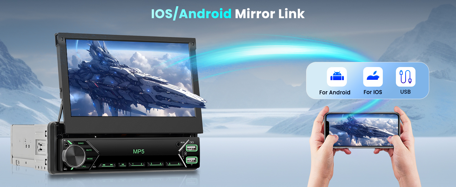 the car is a wireless car audio system that can be used to connect to the phone.