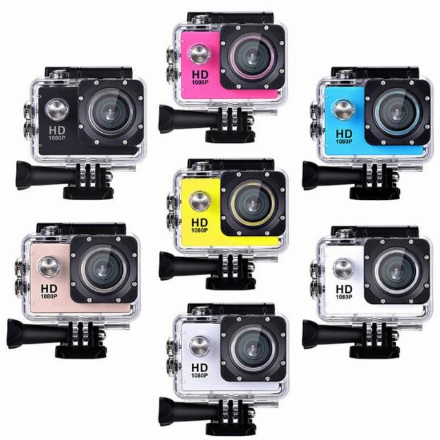 SWZEC Qinux Pixgo 4K Action Camera + 32GB SD Card(Blue)