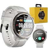 AGM Smart Watch with Bluetooth Calling, AMOLED Touchscreen Fitness Watch, 100+ Sports Modes, 24/7...