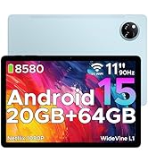 DOOGEE TAB G6 11 inch Android 15 Tablet, 30GB+256GB/2TB tablet with sim card slot, 8000 mAh & T72...