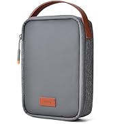 WIWU Tech Pouch Cable Organiser Bag with Handle Large Capacity Electronics Accessories Travel Org...