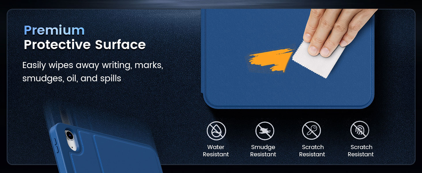 Text reads 'Dual Angles, Double Comfort'. Product demonstration showing device at low and high viewing angles with colorful display screens.