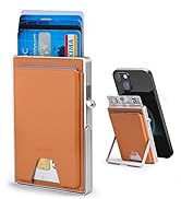WIWU for Magsafe Wallet 7 Card Holder with Adjustable Stand RFID Blocking Strong Magnetic Ultra S...