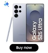 Samsung Galaxy S25 Ultra AI Smartphone, Galaxy AI, 12GB Memory, 256GB Storage, 200MP Camera, S Pe...